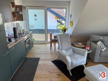 K3 Penthousefeeling in Adnet hochwertige Wohnung im Dachgeschoss mit Traumblick, XXL Terrasse, Carport und Parkplätzen