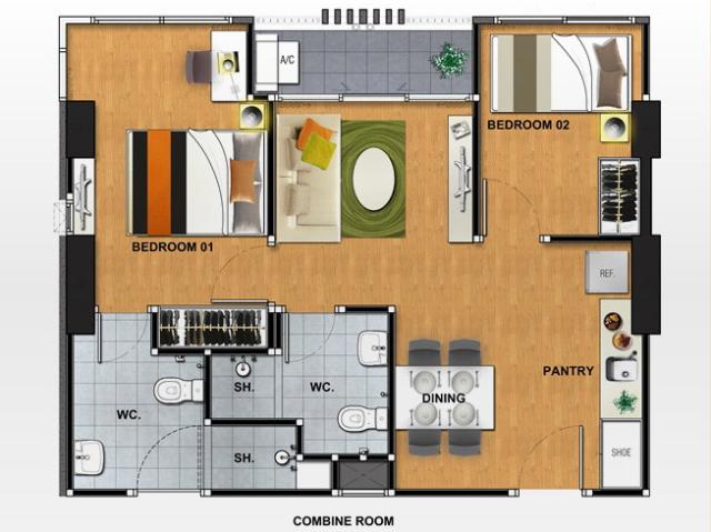 ขาย 1 ห้องนอน 1 ห้องน้ำ ราคาดีที่สุดในโครงการ