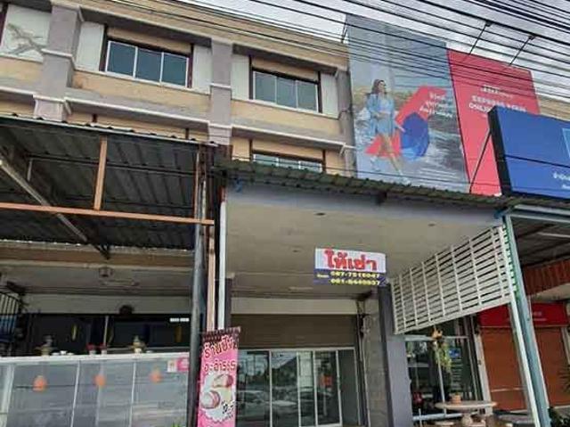 ขายตึก 3 ชั้น ติดถนนใหญ่ ใกล้รพ.เจ้าพระยายมราช เมืองสุพรรณบุรี
