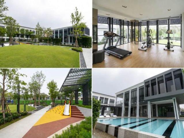 ขาย ทาวน์โฮม 3 ชั้น หมู่บ้าน ลุมพินี ทาวน์ เพลส สุขุมวิท ศรีนครินทร์ เดินทางสะดวก ใกล้ BTS TH6924
