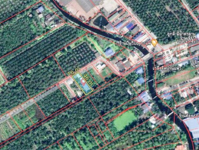 ขายที่ดินพร้อมบ้าน 188 ตร.ว. ใกล้ รพ.บ้านแพ้ว ที่ดินพร้อมบ้านชั้นเดี่ยว 188 ตารางวา