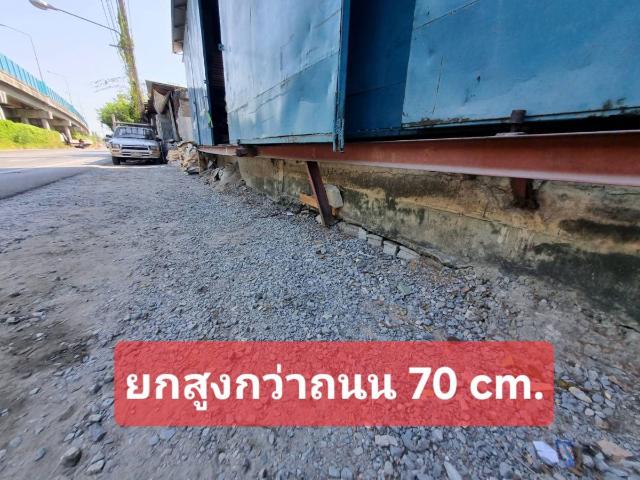 ขายอาคารพาณิชย์ 3 ชั้นร้านวัสดุก่อสร้าง ติดเรียบด่วนกาญจนา รวมที่ดิน 52.5 ตารางวา ทุ่งครุ ถ.ประชาอุทิศ ปากซอย99 ติดถนน2 ด้าน ราคาต่ำกว่าตลาด