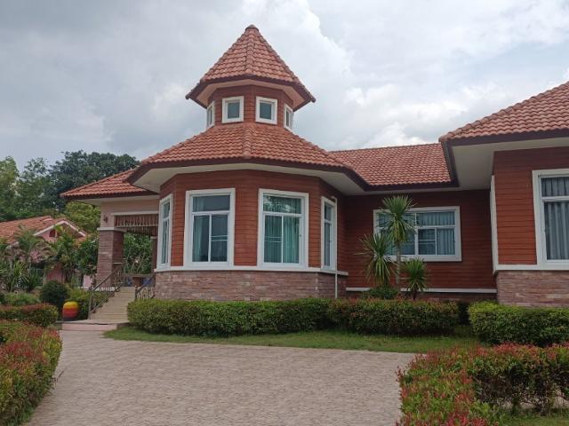 ขายบ้านชั้นเดียวพร้อมที่ดิน บ้านสไตล์โมเดริน์ ต.ขนงพระ อ. ปากช่อง เนื้อที่ 269 ตรว. ราคา 15 ลบ