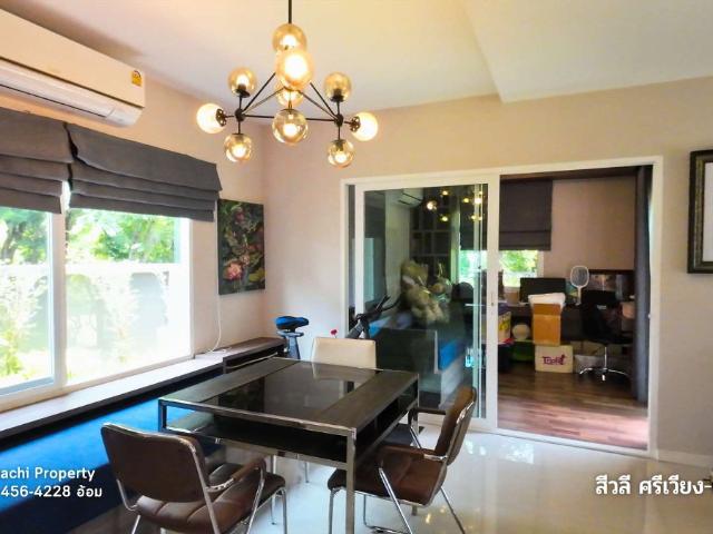 ขายบ้านเดี่ยว 2 ชั้น 67 ตรว. ม.สีวลี เชียงราย ใกล้รถไฟทางคู่ สถานีเชียงราย เพียง 1 กม