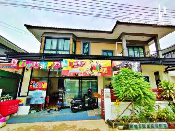 ขายบ้านเดี่ยว หมู่บ้านภิภาพร แกรนด์5 ต่อเติมโรงจอดรถฟรีแอร์ 6 ตัว