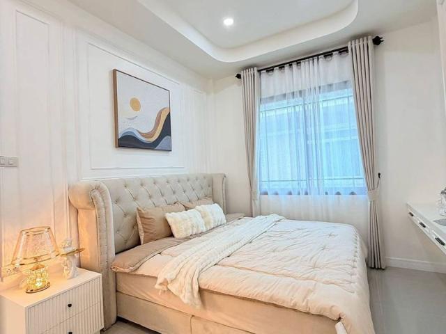 ขายบ้านเดี่ยว หมู่บ้าน PMC Home พัทยา ทำเลดี เข้าออกสะดวก พร้อมอยู่