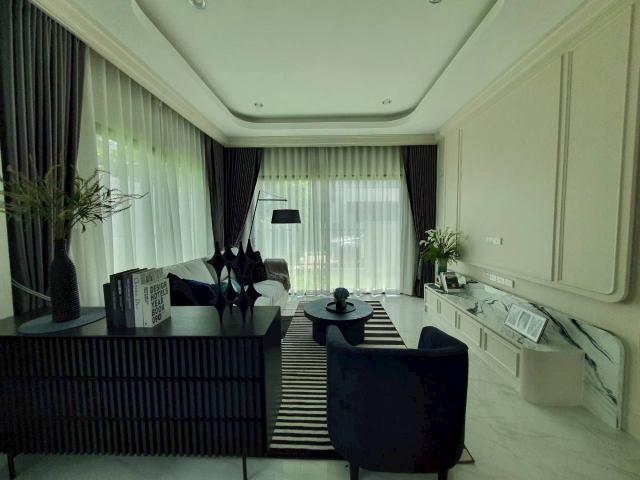 ขายบ้านเดี่ยวหลังมุม Modern Luxury พร้อมอยู่ ชีวารมย์ นครอินทร์ บ้านสวย หลังมุมด้านใน