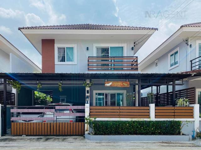 ขายบ้านแฝด โครงการ รติรัตน์ บ้านกล้วย ไทรน้อย 2 ชั้น 3 ห้องนอน 3 ห้องน้ำ
