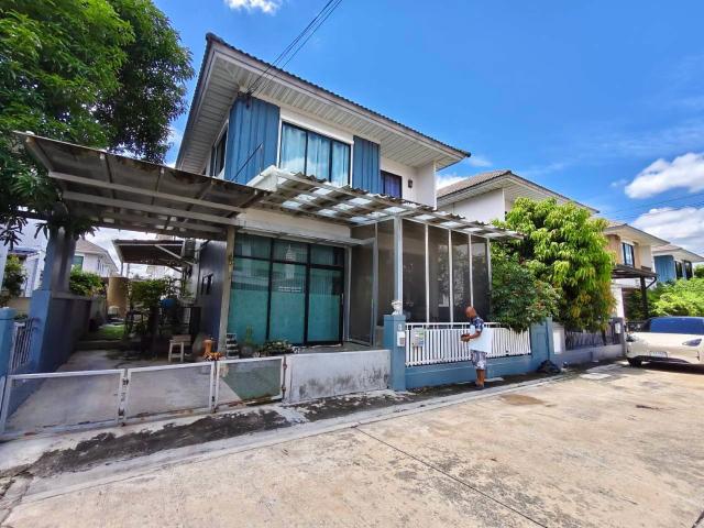 ขายบ้านแฝด โมดิวิลล่า 38 ตรว 3 นอน 2 น้ำ ต่อเติมครบ พร้อมอยู่ ศาลากลาง, บางกรวย, นนทบุรี ราคาดีมาก