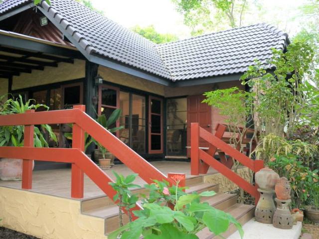 ️ขายบ้านพักตากอากาศ 1️⃣ชั้นเดียว สไตล์ Chalet บนที่ดินกว่า 1 ไร่ ใน อ.ปากช่อง