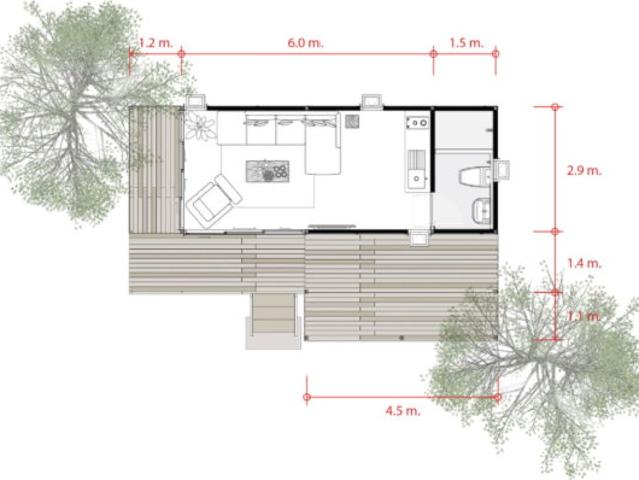 ขายบ้านสำเร็จรูป บ้านโมดูลาร์ สตูดิโอ 1ห้องน้ำ และระเบียงในตัว รับสร้างทั่วประเทศ