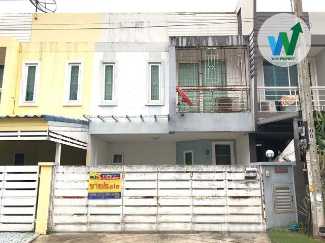 ขายบ้าน สไตล์โมเดิร์น หมู่บ้านเมอริทแกรนด์ดอนเมือง 25.9 ตร.ว. 3 ห้องนอน 2 ห้องน้ำ 1 แอร์ ใกล้รถไฟฟ้าสถานีดอนเมือง