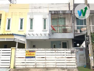 ขายบ้าน สไตล์โมเดิร์น หมู่บ้านเมอริทแกรนด์ดอนเมือง 25.9 ตร.ว. 3 ห้องนอน 2 ห้องน้ำ 1 แอร์ ใกล้รถไฟฟ้าสถานีดอนเมือง