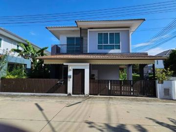 ขายบ้านสุขุมวิทพาร์ค มอเตอร์เวย์ บางปะกง บ้านเดี่ยวหลังมุม บ้าน 2 ชั้น ขายขาดทุนเพียง 3.29 ล้านบาทเท่านั้น โทร.091 082 8