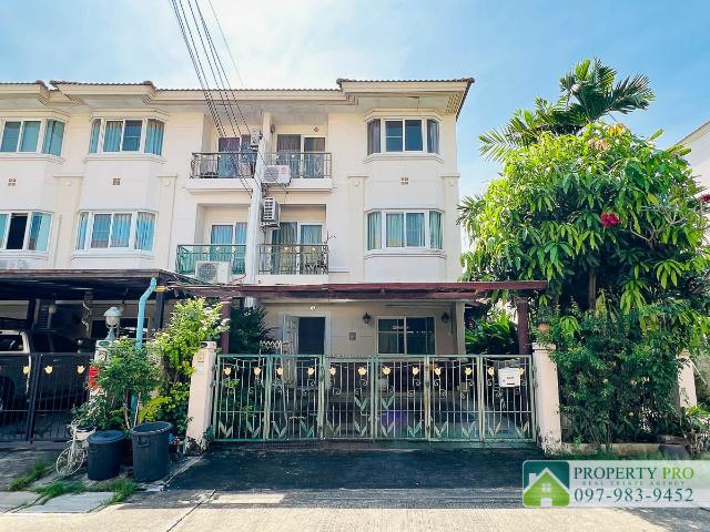 ขาย บ้าน ศุภาลัยวิลล์ ราชพฤกษ์ เพชรเกษม 48 ทาวน์โฮม 3 ชั้น ขนาด 29 ตรว 170 ตรม หลังริม ใกล้ MRT บางแค บางไผ่ BTS บางหว้า ซีคอน บางแค: EL24S 046