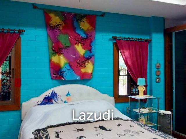 ขายบ้าน 3 ห้องนอนในบรรยากาศในสวนที่ผ่อนคลายใกล้เมืองเชียงราย