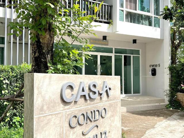 ขาย CASA CONDO@CMU2 คอนโดติดหลังมช. ใกล้มาก เดินทางสะดวก โทร: 098 9690 แจน