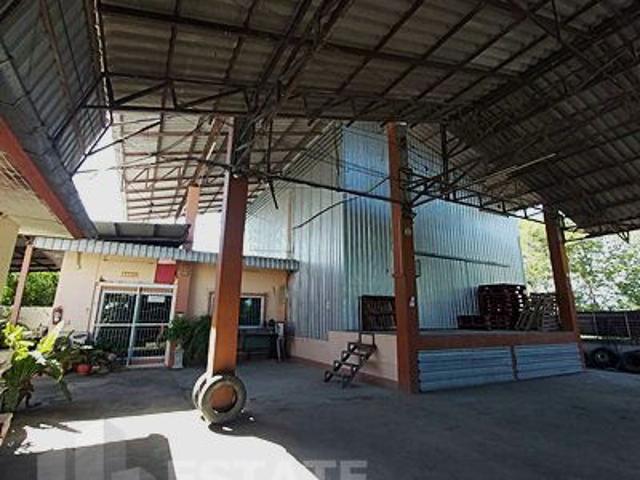 ขายด่วน ที่ดิน 204 ตร.วาพร้อมบ้านเดี่ยวชั้นเดียว โกดังสินค้า สำนักงานชั้นเดียว เข้าซอย ผ่านหมู่บ้านเพชรโสธร ซอย5