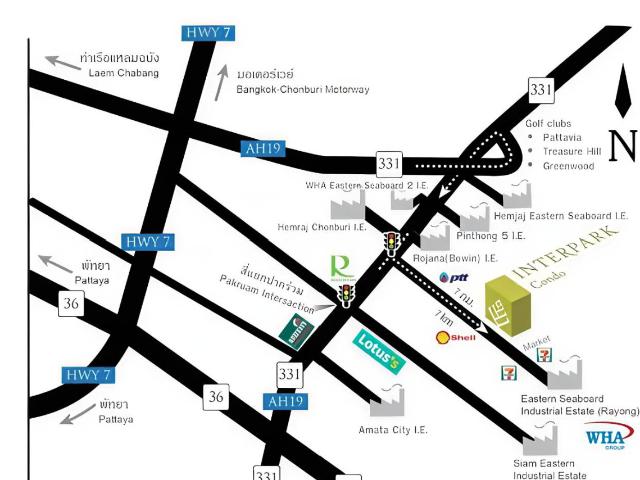 ขาย Interpark condo ปลวกแดง ระยอง