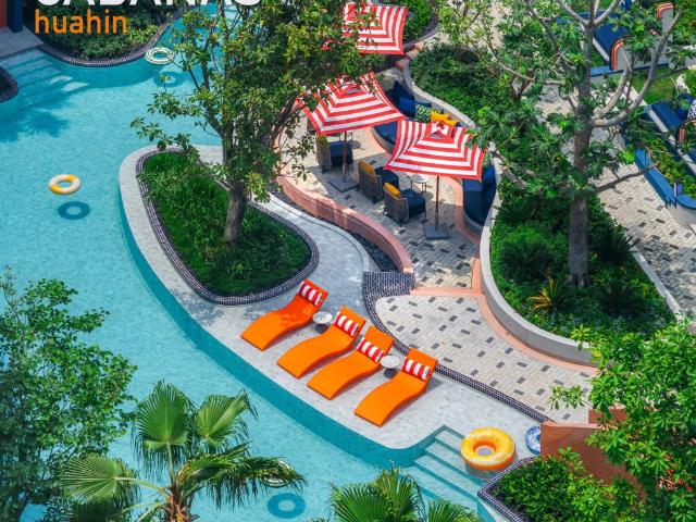 ขาย คอนโด กาบานาส หัวหิน 1 ห้องนอน เฟอร์ครบ