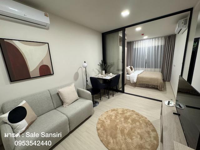 ขายคอนโด โครงการ Dcondo Kiri ใกล้ศิริราช 1 ห้องนอน แต่งครบ