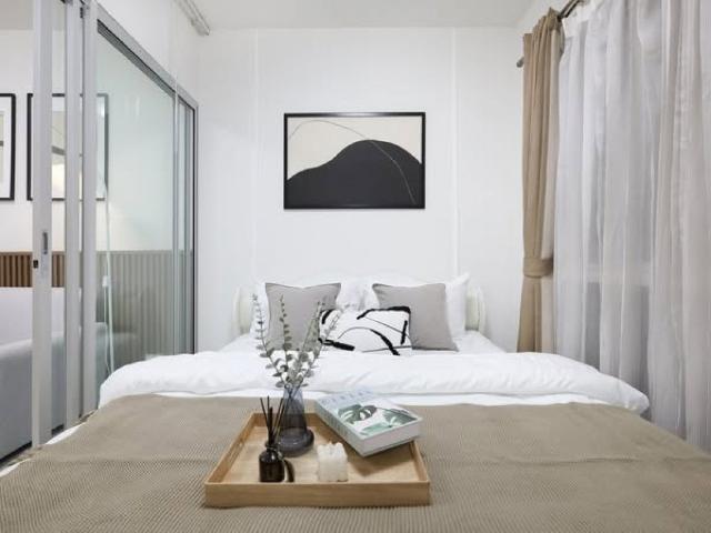 ขาย คอนโด plum condo บางใหญ่ station 23 ตรม. ชั้น1 อาคาร E ห้องรีโนใหม่เอี่ยม