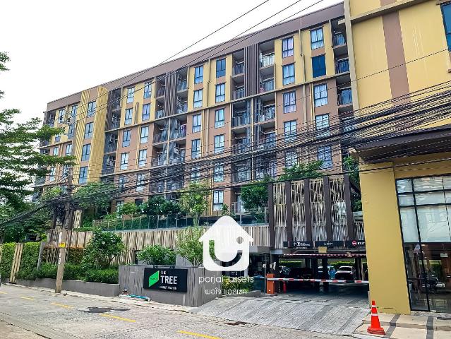 ขายคอนโด The Tree @อ่อนนุช สเตชั่น คอนโดแบบ 1 ห้องนอน️ ชั้น 8 ขนาด 28.02 ตร.ม. ใกล้รถไฟฟ้า BTS อ่อนนุช