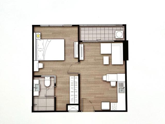 ขายคอนโด: The Hotel Serviced Condo เดอะ โฮเทล เซอร์วิส คอนโด รหัสทรัพย์ | LNP C10248
