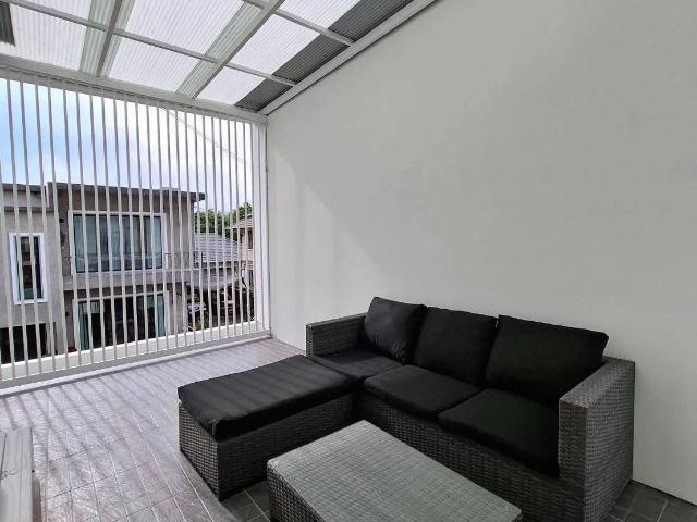 ขายพร้อมผุ้เช่า บ้านเดี่ยวนอกโครงการ 2 ชั้น สไตล์ Minimal Nordic พร้อมเฟอร์นิเจอร์ + เครื่องใช้ไฟฟ้าครบ ใกล้ 89 พลาซ่า เชียงใหม่T.0946511