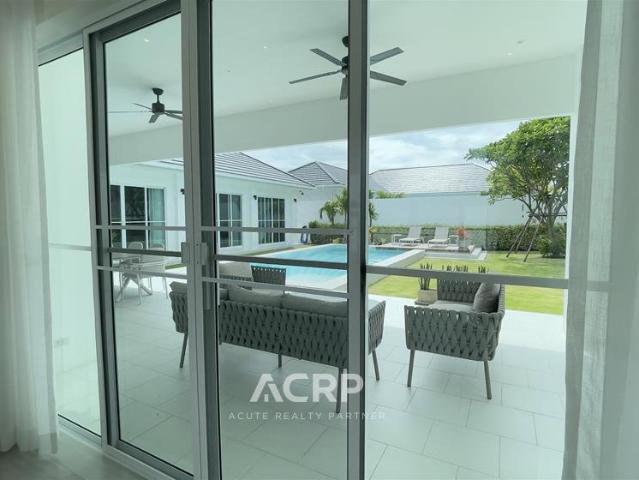 ขายพูลวิลล่าหรูสไตล์โมเดิร์น โครงการ EEDEN LUXE หัวหิน ทับใต้ 00162