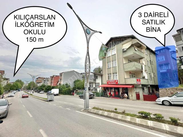 Kılıçaslan Okulu Karşısı Bağımsız Daireli 3 Katlı Ev