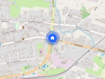 Kęty ul.3 Maja mieszkanie na wynajem z ogródkiem
