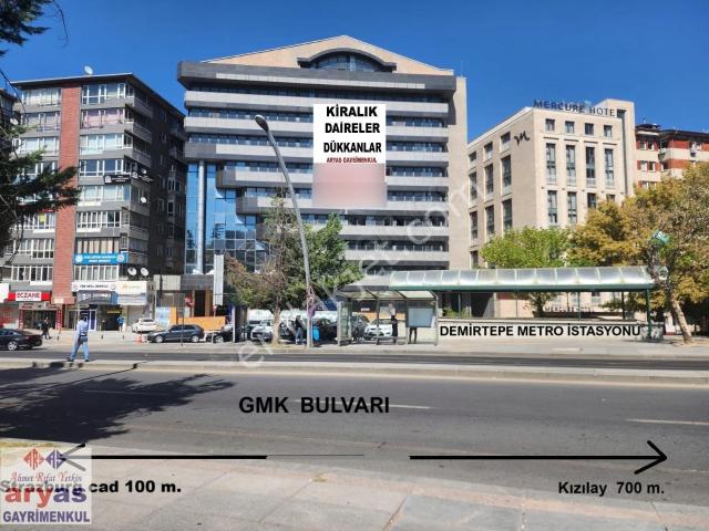 Kızılay Gmk Bulvarı Demirtepe Metro İstasyonunda 1+0 Daire