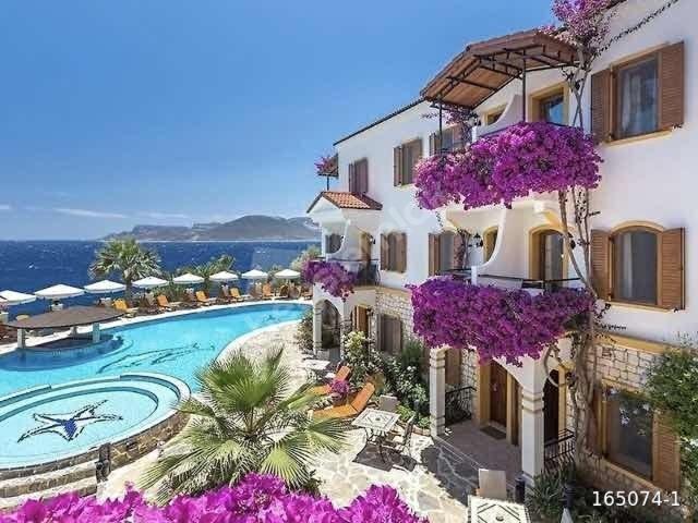 KAŞ ÇUKURBAĞ YARIMADASI'NDA DENİZE SIFIR MEİS MANZARALI OTEL