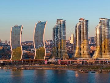 Kaçmaz Emlaktan İstmarina Satılık 1+0 Yüksek Kat Kare Plan