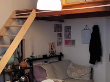 kamer 1 grote kamer met mezzanine en eigen kitchenette Sint Kwintensberg 68