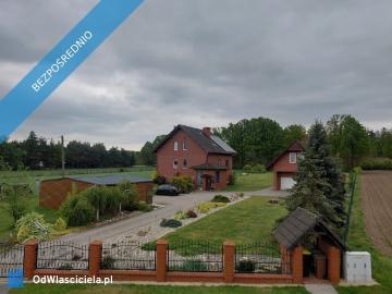 Kameralny dom z lasem, 277 m2, garaż, inwestycja