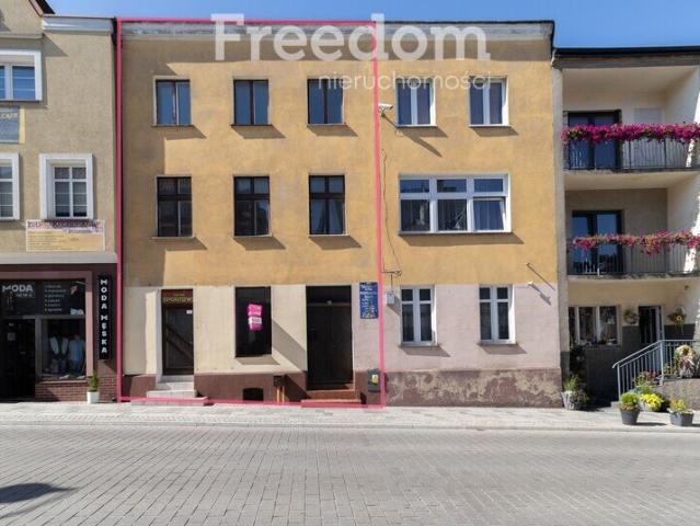 Kamienica z lokalem usługowym i garażami w centrum Działdowa