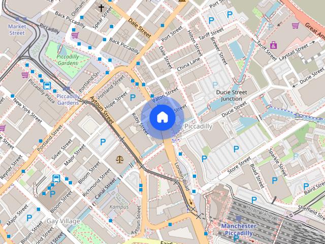Kampus, Piccadilly