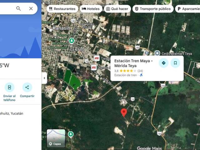 KANASIN MUY CERCA DE LA PLANTA HEINEKEN TERRENO COMERCIAL
