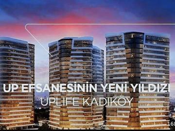 KADIKÖY FİKİRTEPE UP LİFE'DA YATIRIMLIK 1+1 DAİRE