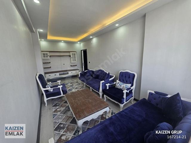 KAIZEN EMLAK'TAN MERKEZİ EŞYALI LÜX KİRALIK 1+1