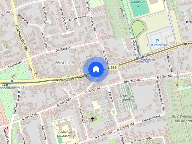 Kaiserquartier Dortmund Etagenwohnung mit großem Westbalkon!