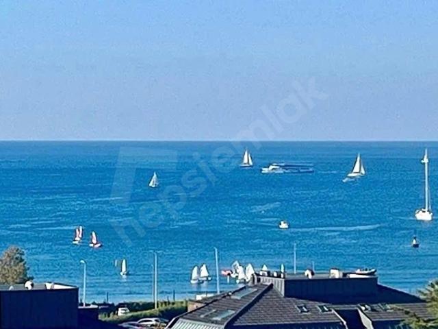 KALAMIŞ DA KAPANMAZ GENİŞ AÇILI DENİZ VE MARİNA MANZARALI 3+1