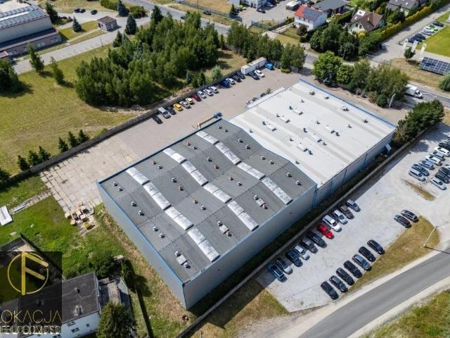 Nowoczesna hala magazynowa z biurem 2636 m² w Kaliszu