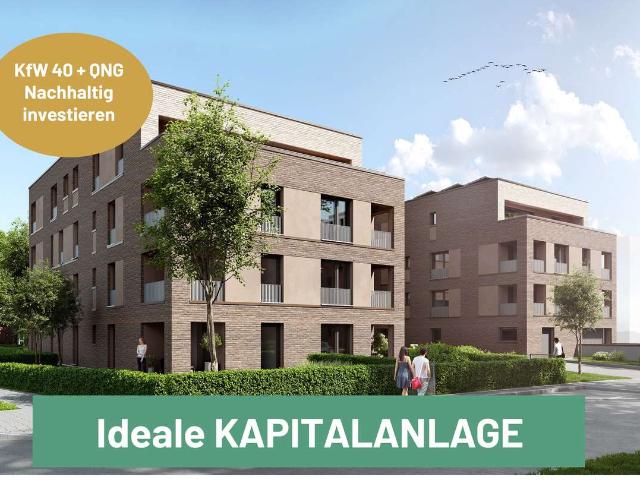 Kapitalanlage mit Zukunft | KfW 40 Neubau in Bad Nauheim mit Loggia