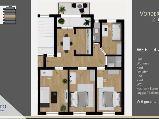 Kapitalanlage oder Eigennutz: 4 Zimmer Wohnung mit Tilgungszuschuss