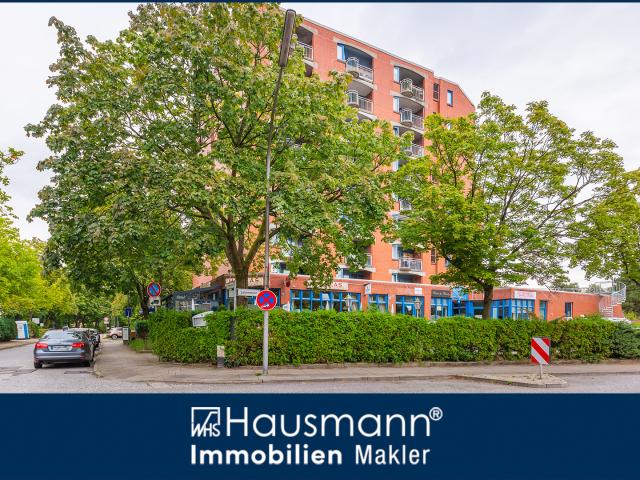 Kapitalanlage am Herold Center/Norderstedt Garstedt: Vermietete 1,5 Zimmer Wohnung mit West Loggia!