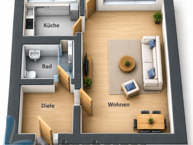 Kapitalanlage: Dachgeschossappartement mit großem Balkon am Forstenrieder Park