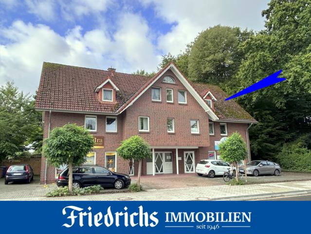 Kapitalanlage! Gepflegte 2 Zimmer OG Wohnung mit Stellplatz in absolut zentraler Lage von Edewecht